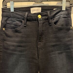 Frame Denim Women's Le Crop Mini Boot Jeans Size 26